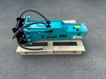 Hydraulické bourací kladivo s MS03 adaptérem -B600 2,5-4,5t - 7