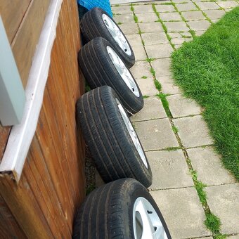 Alu kola 5x112 s pneu205 /55/16 - 7