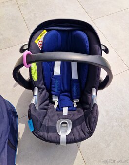 Cybex Priam trojkombinace Nautical Blue – TOP stav - 7