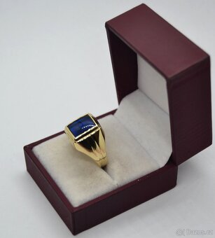 Zlatý pánský prsten - 7