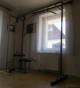 Horní kladka + konstrukce s hrazdou - 7