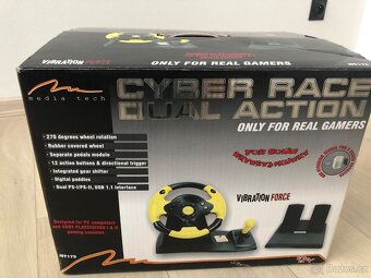 Herní volant s pedály - 7