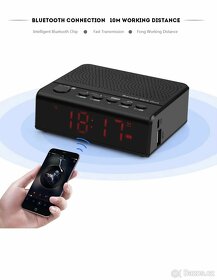 Bluetooth alarm budík - 7