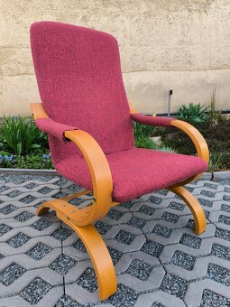 Moderní designové pohupovací křeslo - 7