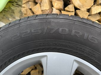 Suzuki Grand Vitara originální ALU kola 16" letní pneu - 7