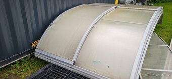 Zastřešení bazénu 8,26 x 4,16 m - 7
