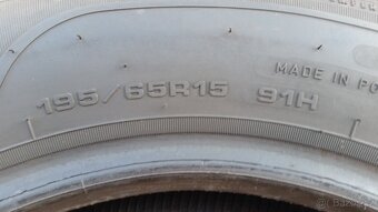 Letní pneumatiky SAVA 195/65 R15 2ks 7mm DOT 21 - 7