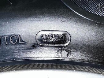 Original ALU kola Škoda 17" 6,5J ET41 + 215/55/R17 - 7