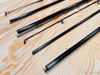 2 TROJDÍLNÉ KAPROVÉ PRUTY BYRON TR10 / 3,90 m / 50-110 g - 7