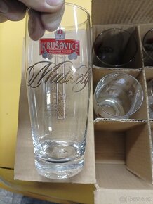 Pivní sklo 0,5l Krušovice mušketýr  nové - 7