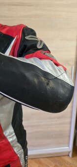 Dvoudílná kožená kombinéza - 7