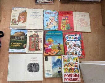 Balík knížek pro děti, cca 100 knih - SLEVA - 7
