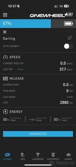 Onewheel+ XR (verze 4209) s rozšířenou baterií - 7