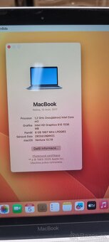 APPLE macbook retina 2017, zakoupen 2019, macOS Sonoma - 7