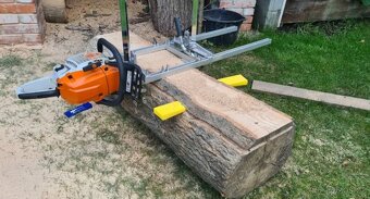 Katr na motorovou pilu přípravek na řezání prken - 7