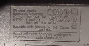 Kazetové magnetofony Panasonic modely RQ - 7
