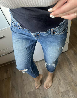 Těhotenské džíny/ jeggins značek H&M, New Look aj. - 7