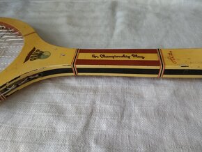 Stará dřevěná tenisová raketa Artis Special Model - 7