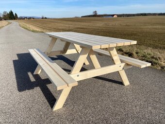 Pivní set / lavice do kiosku či na zahradu – IHNED SKLADEM - 7