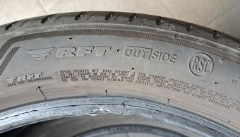 2x letní pneu Bridgestone 245/45 R20, r. 2023, runflat - 7