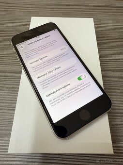 Apple iPhone SE 2022 128GB bílá, TOP stav, baterie 100% - 7
