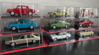 Modely osobné automobily Škoda, Tatra 1/24 - 7