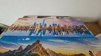 Puzzle motiv New York a příroda - 7