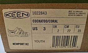Dětské boty Keen Newport H2, vel.35 - 7