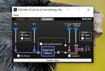 USB Audio / MIDI Interface Tascam US 2x2 - 7