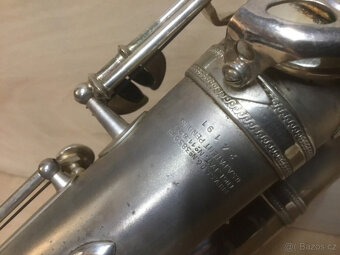 Henri Selmer vysoký saxofon kolem roku 1937 - 7