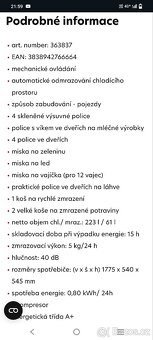 Vestavena lednice Mora - 7