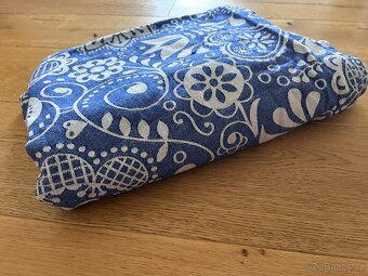 Šátek Be Lenka - Folk modrý - 7