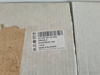 NOVÉ Zrcátka Fabia 1 facelift - ORIGINÁL - 7