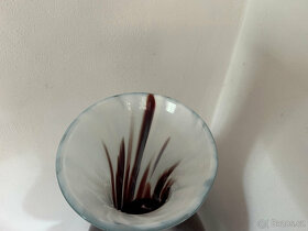 Designová váza skleněná 62cm - 7
