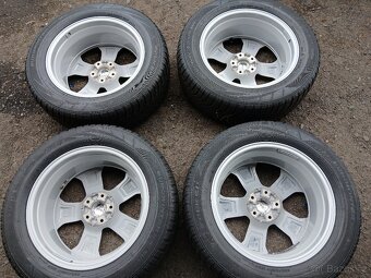 Prodám sadu Orig ALU kol Jeep 225/60R17 zimní - 7
