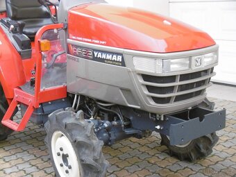 Malotraktor YANMAR AF22D s rotavátorem - 7