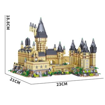 NOVÉ Harry Potter - Bradavice - 3000ks kostek - 7