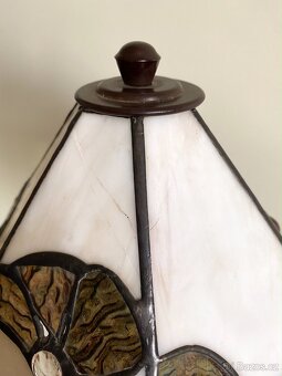 Starožitná stolní lampa ve stylu Art Deco Tiffany - 7