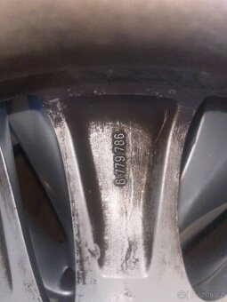 Alu BMW 5x120 r16 styling 229 + celoroční pneu - 7