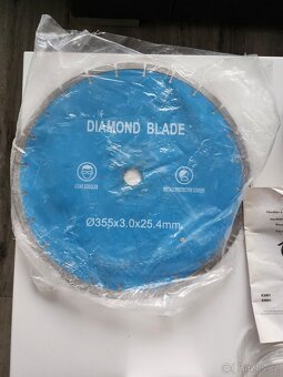 Elektrická řezačka K3551 / Z1E-355 – 3000 W, 355 mm - 7