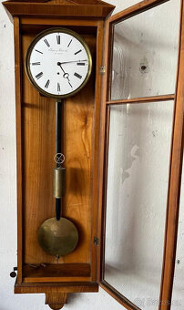 Hodiny biedermeier - dachle originál. - 7