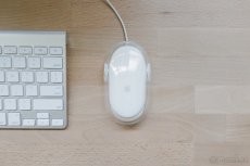 Vzácná skoro historická -1.LED bílá myš Apple Pro M5769 - 7