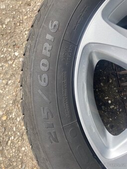 5x112 R16 6,5J ET45 CMS C12 + 215/60 R16 zimné - 7