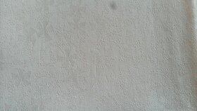 Vintage : malé ubrusy-damašek, krajka - 7