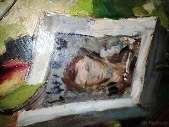 Olej na plátně sig. André Hofer 1890-1974 - 7