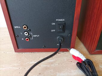 Aktivní reproduktory Genius SP-HF 1250B, výkon 40W - 7