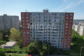Praha 12 Modřany, pronájem bytu 2 + kk + L, 44 m2, okr. Prah - 7