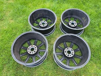 alu kola R18 5x112 AUDI S-Line leštěné, po renovací - 7