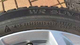 Zimní sada Renault, Mazda, Nissan 5x114,3 R19 p. 225/55/19 - 7