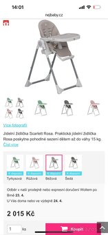 Dětská jídelní židlička - 7